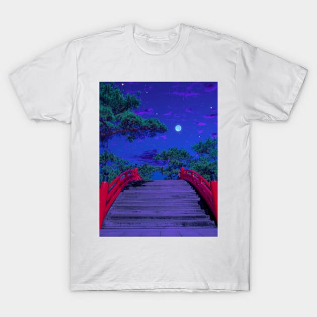 Osaka magical garden T-Shirt by funglazie